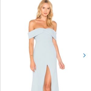 Lovers + Friends Danica Gown (Silver Blue)